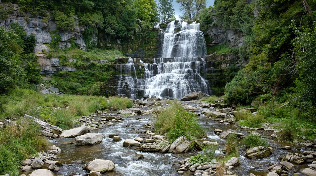 Waterfall at Chittenango Falls State Park, Upstate New York