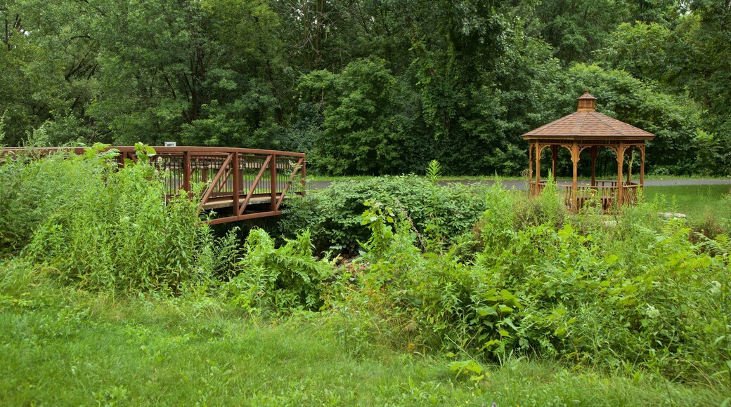 Parc d\'Ătat historique Old Erie Canal qui includes pont et jardin