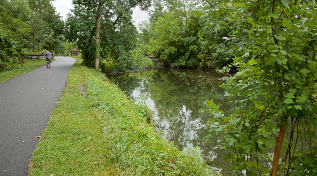 Old Erie Canal Historic State Park which includes a river or creek and a garden