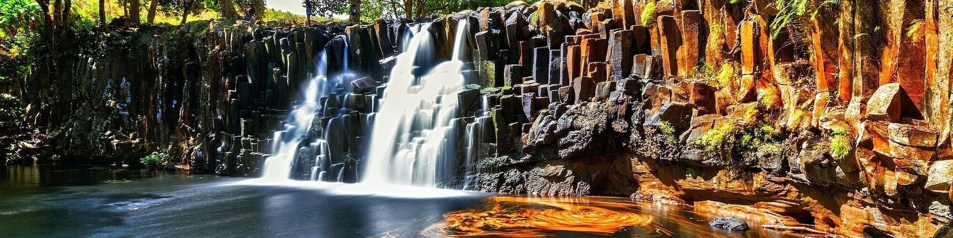 Hard to reach over off road path through sugar cane fields but well worth the effort.