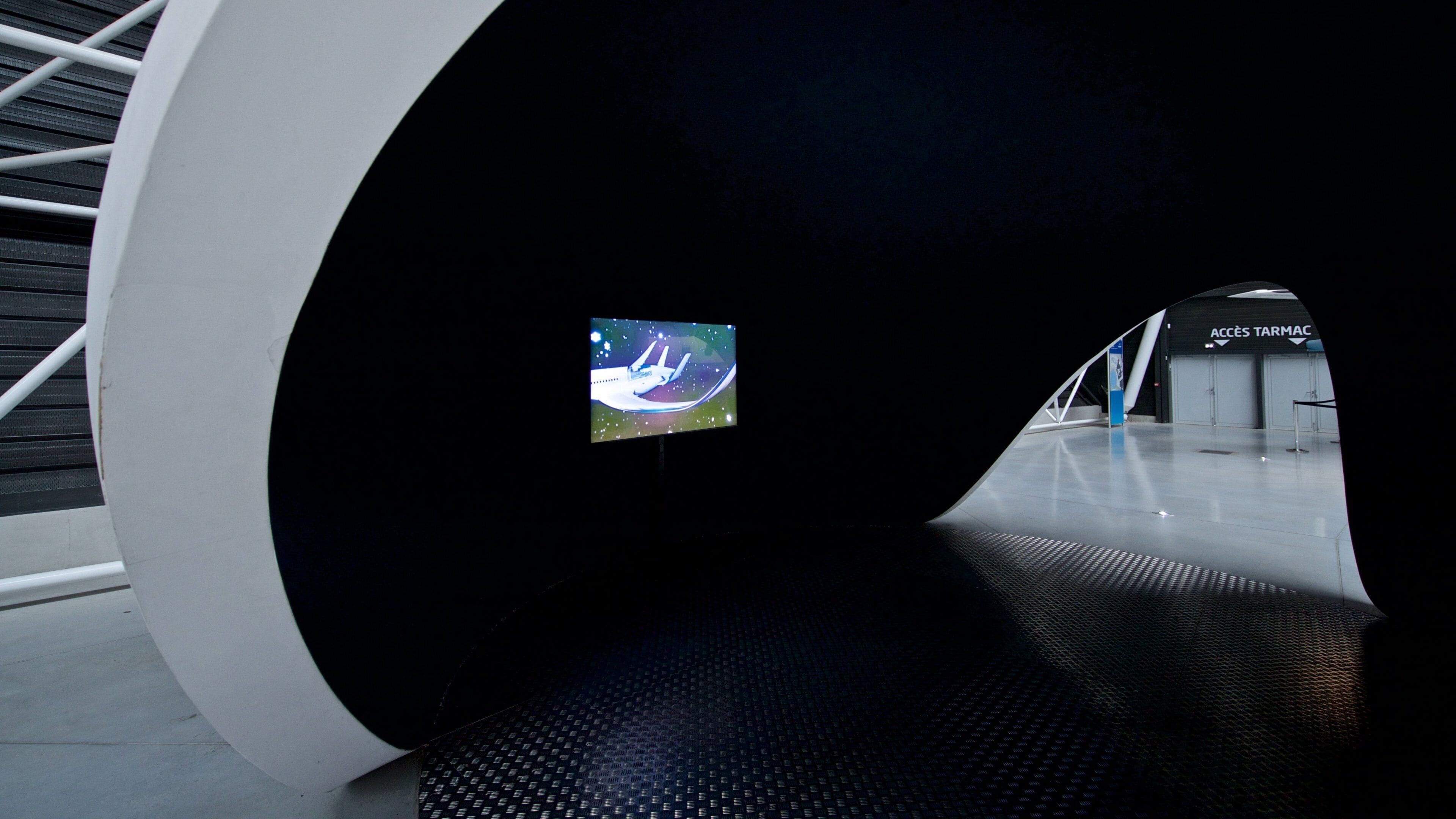 Airbus mit einem Innenansichten