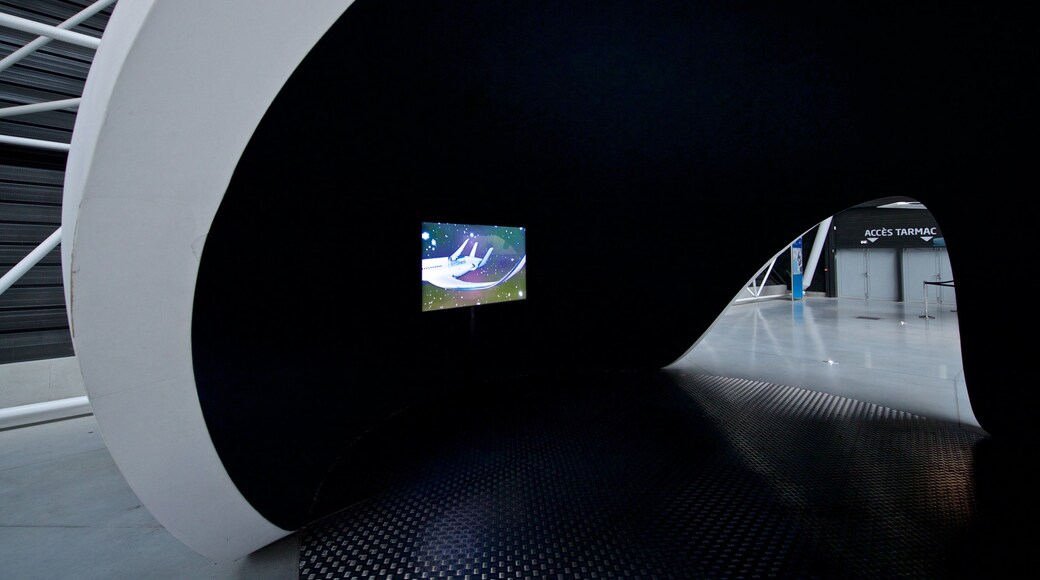 Airbus mit einem Innenansichten