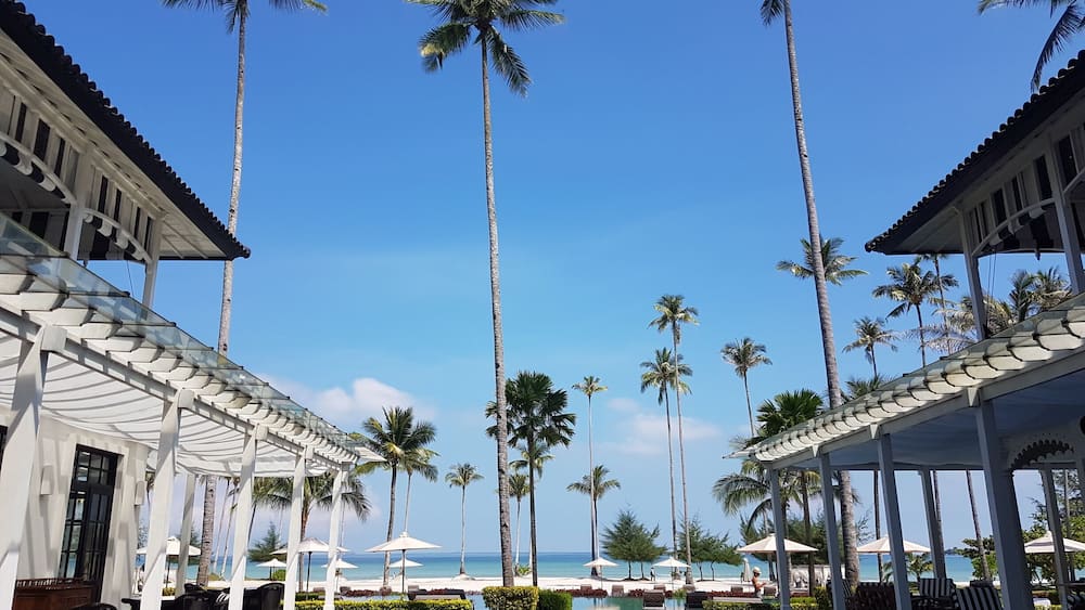 The Sanchaya Luxury Resort. A 45 min ferry away from Singapore.