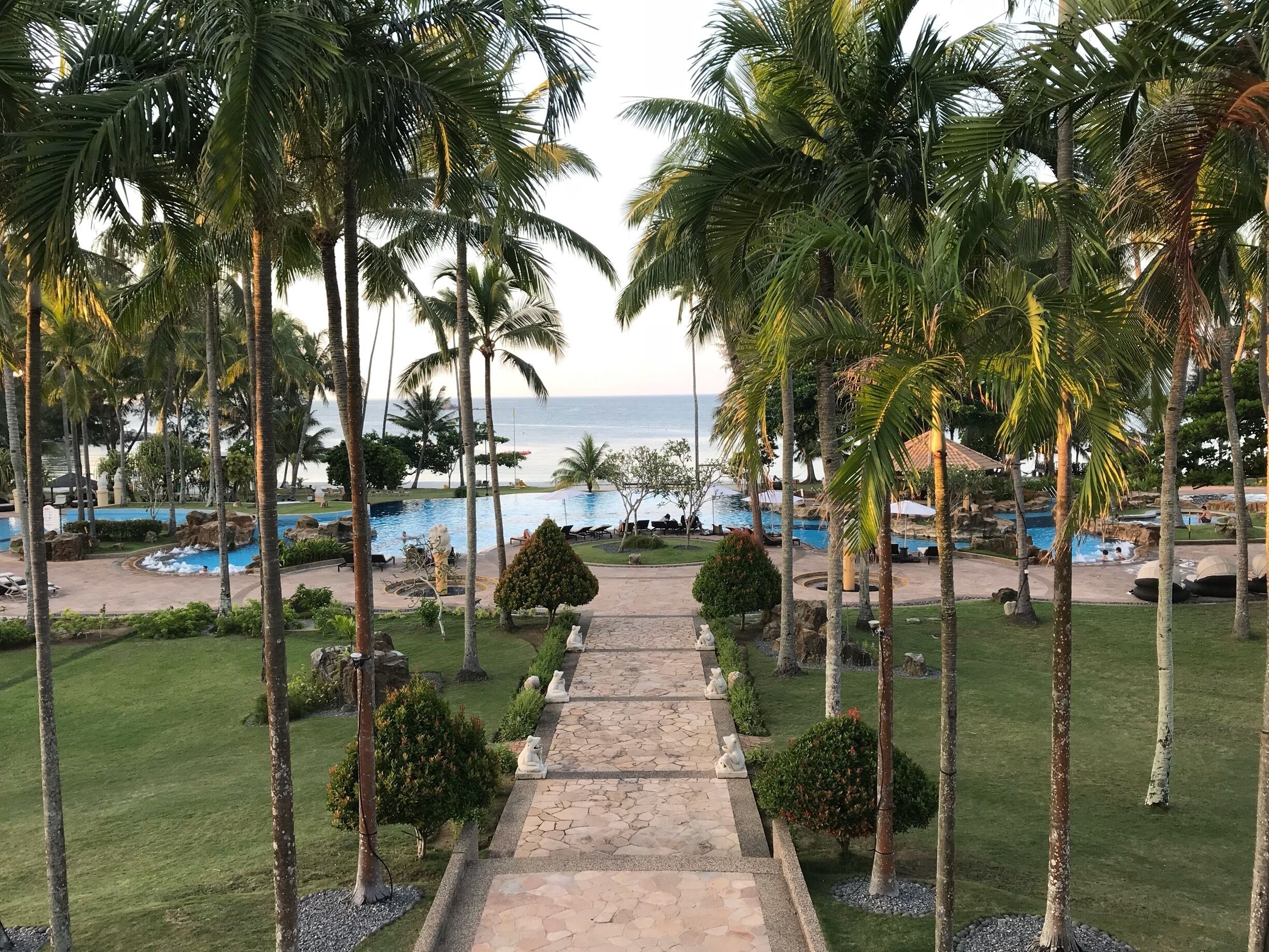 Eagerly waiting for the drink in the pool. I have to say the beach was awesome.
