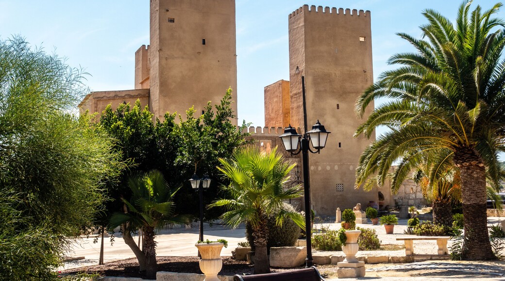 Beautiful shot of a castle in San Miguel de Salinas, Spain