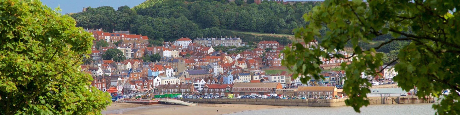 South Bay Beach que inclui uma cidade litorânea e uma praia