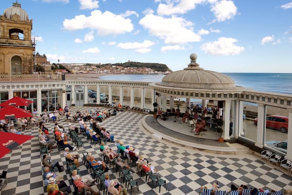 Scarborough Spa featuring music, theatre scenes and performance art