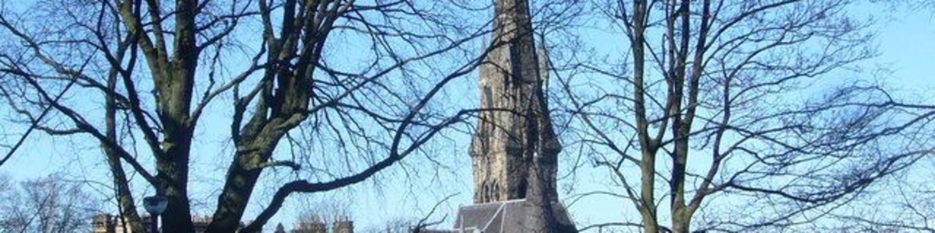 Barclay Church from Warrender Park Terrace