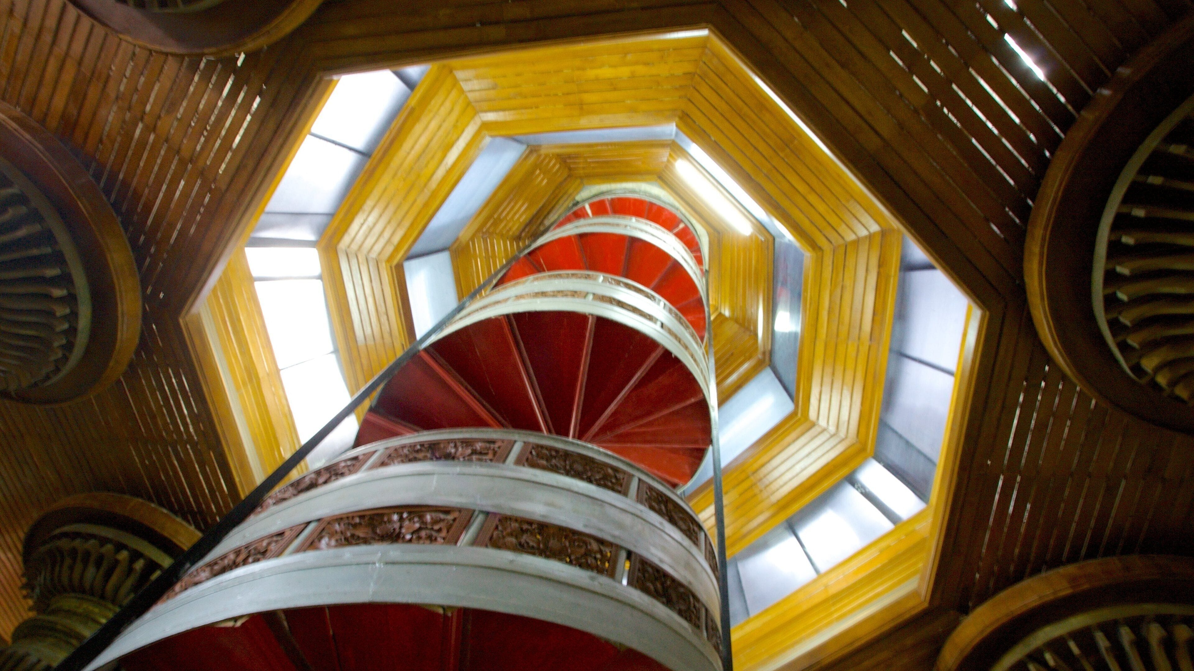 Bajra Sandhi Monument showing heritage architecture, a monument and interior views