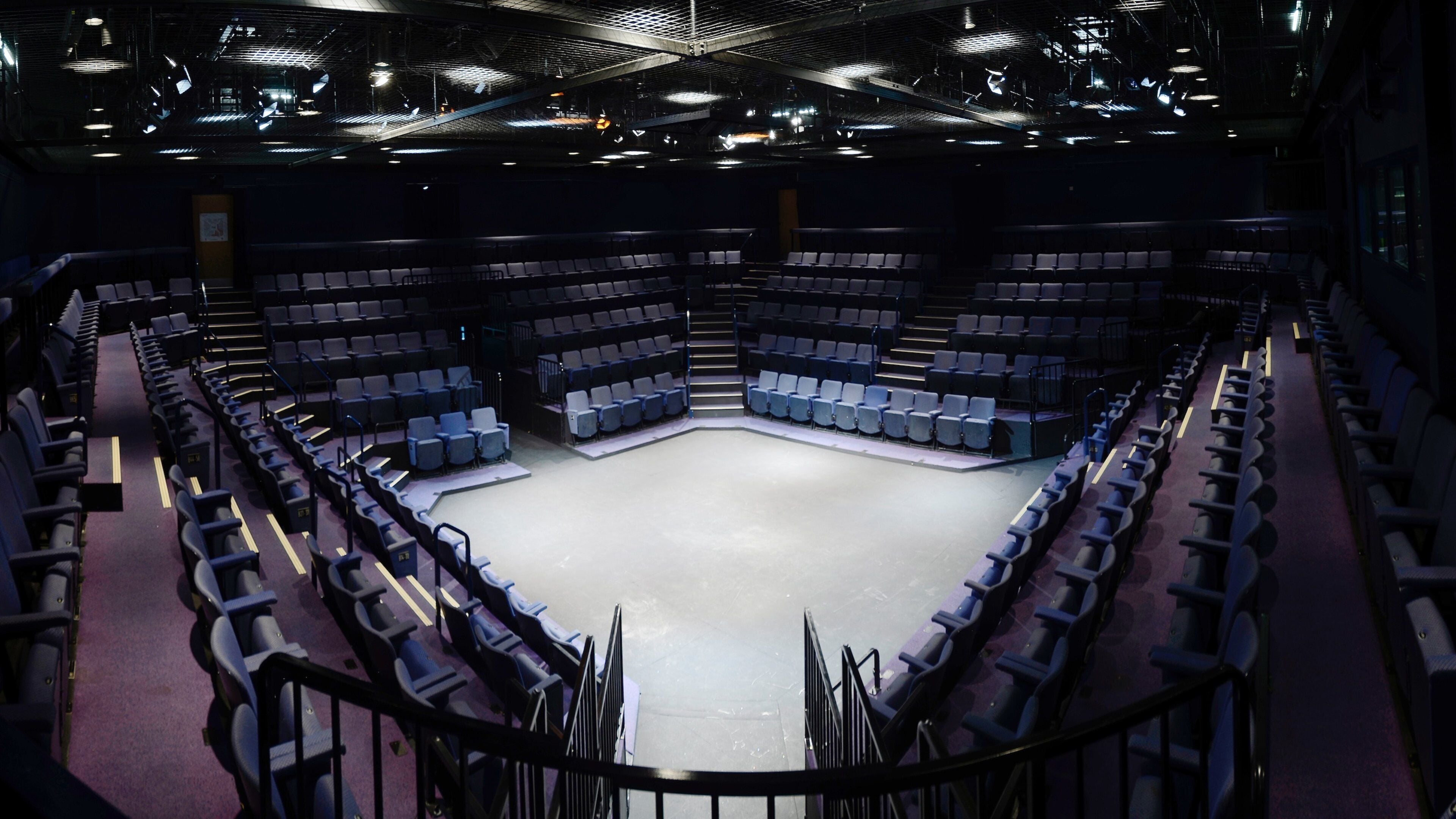 Stephen Joseph Theatre featuring theater scenes and interior views