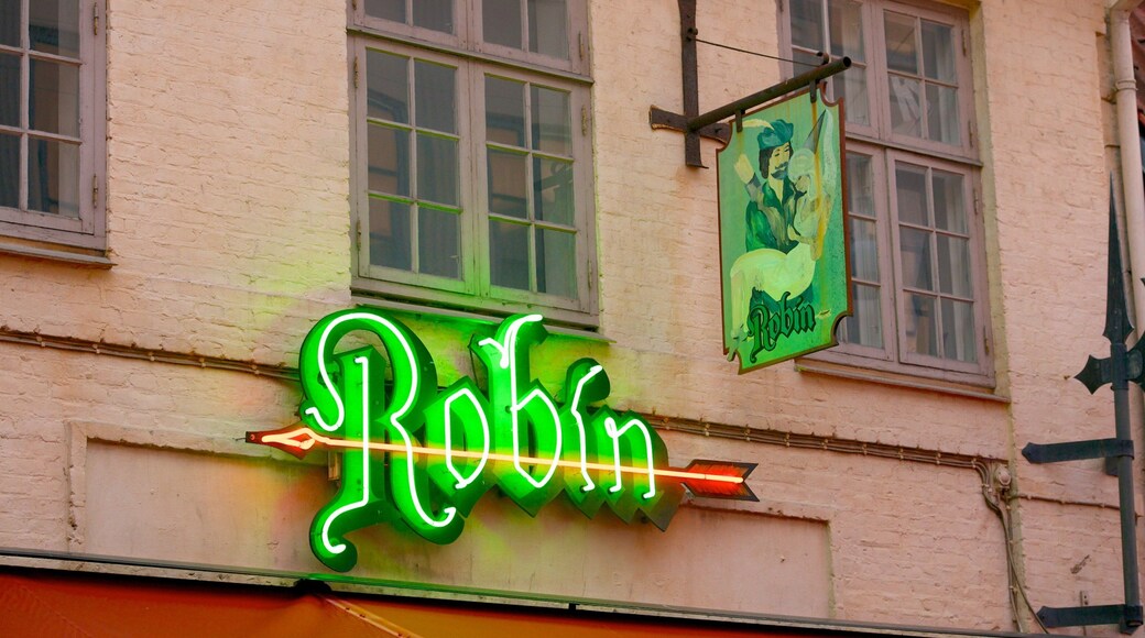 Limfjord showing signage