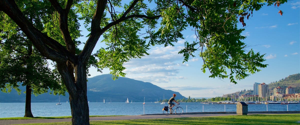 City Park which includes a park, a lake or waterhole and cycling