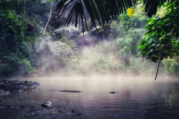 Mud spring of Mt.Makiling