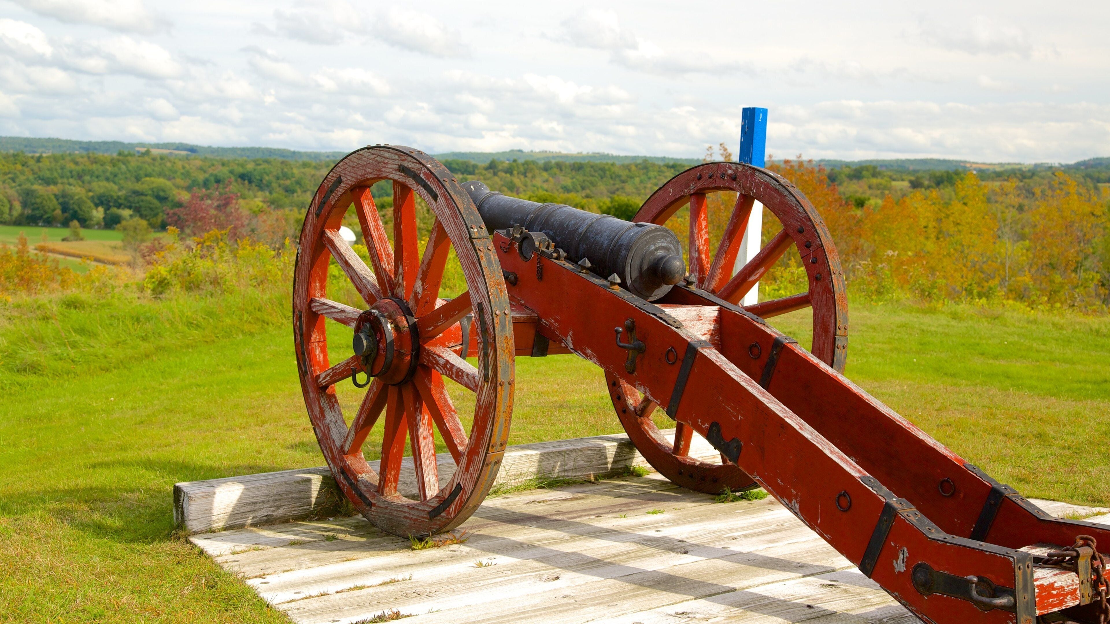 Saratoga National Historical Park which includes heritage architecture