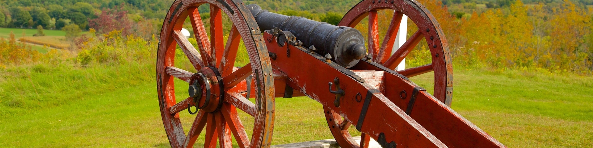 Saratoga National Historical Park which includes heritage architecture
