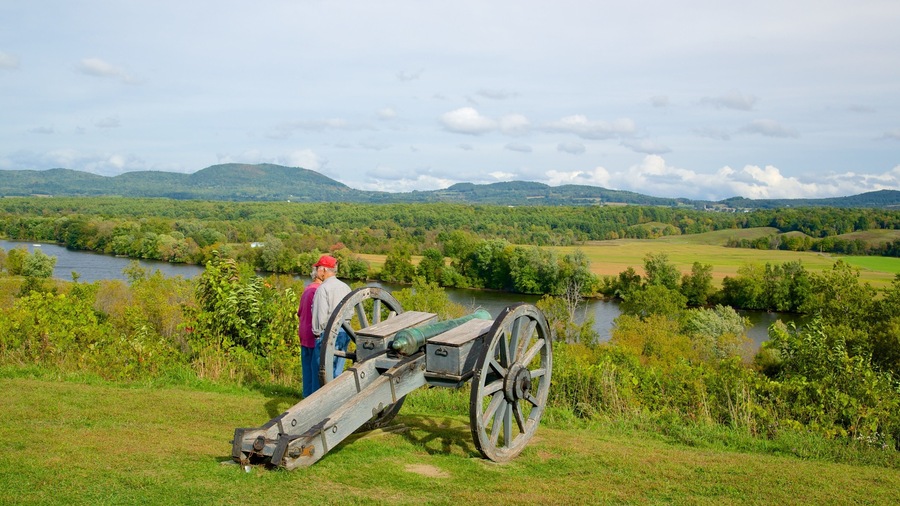 Saratoga National Historical Park mostrando paisagem