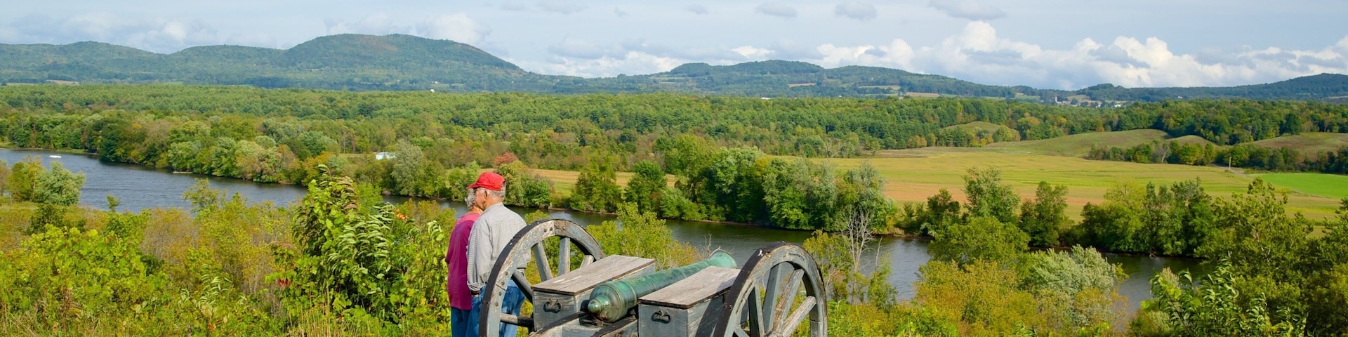 Saratoga National Historical Park showing landscape views