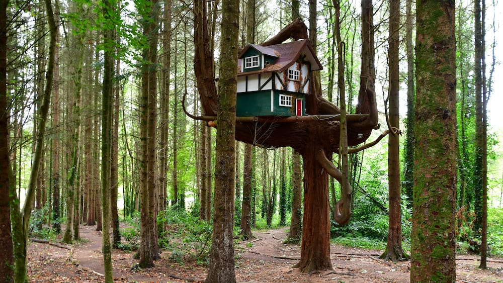 The Elf & Fairy village, Castlecomer Discovery Park, Co. Kilkenny, Ireland