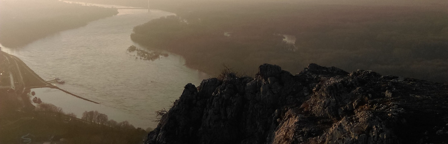 I just love this amazing shot from my last year day trip to Hainburg, Austria. The limestone massif Braunsberg, placed on the shore of Danube river, reminds me of a mysterious scenery from some fantasy book. Originaly plateau used to host Celtic town is todays popular place for hiking and sight-seeing.
#Nature Photo Contest #Whats Hot #Europe #Austria