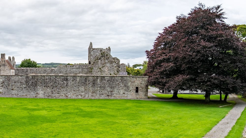 Ruins of the Boyle Abbey, a Cistercian monastery founded in the twelfth century by monks