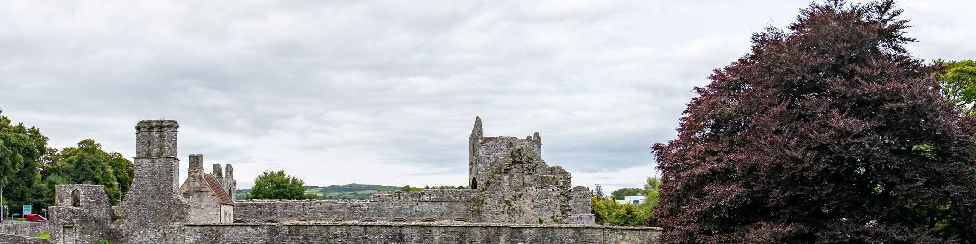 Ruins of the Boyle Abbey, a Cistercian monastery founded in the twelfth century by monks