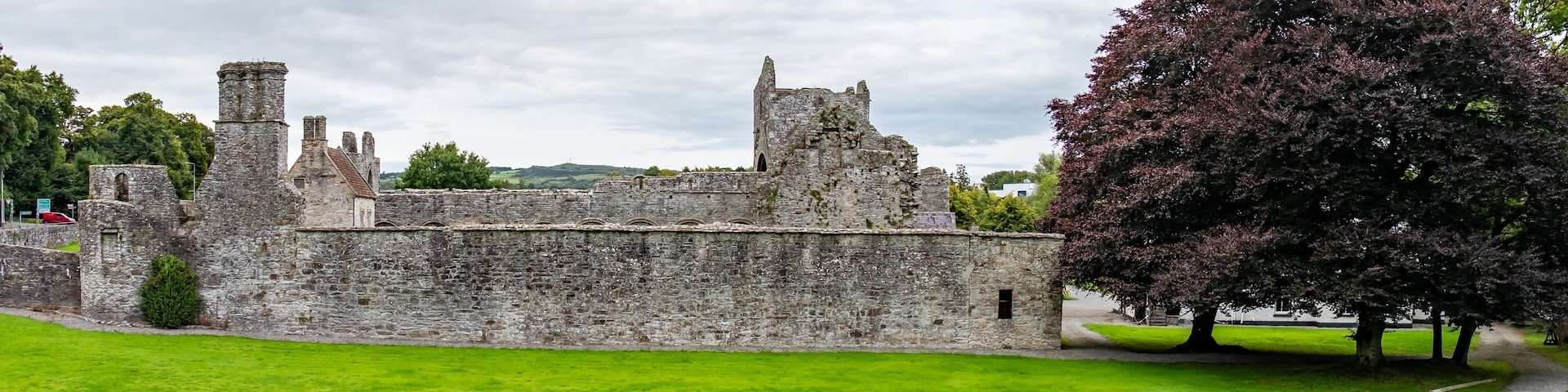 Ruins of the Boyle Abbey, a Cistercian monastery founded in the twelfth century by monks