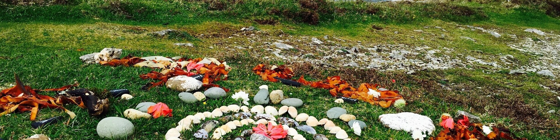 Someone had left a surprise before us and embellished our day with that wishes written on the pebblestones, beside wonderful view of the three sisters. #joy #peace #health #freedom
#BestOf5 #colorful #roadtrip #Green