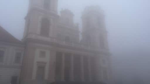 Gottweig Abbey was established in the 11th century. It has had monks onsite for over 900 years, longer than any other Abbey or monastery in Europe. Most of the structures burnt to the ground in the 18th century, so a majority of the buildings are a mere 300 years old. The Abbey library contains an outstanding collection of both print volumes and drawings, many of which have now been digitized through a partnership with Danube University-Krems. While the heavy fog that often rolls off the Danube makes the scene look pretty gothic, the cathedral is actually baroque.