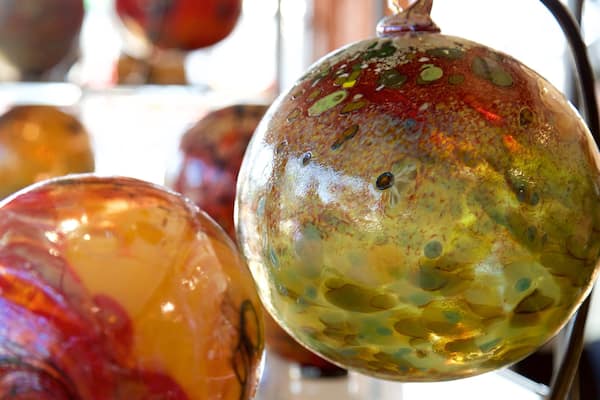 Jennifer Sears Glass Art Studio showing art