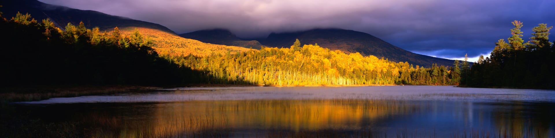 Sunset on Mt. Katahdin in Baxter State Park, Maine