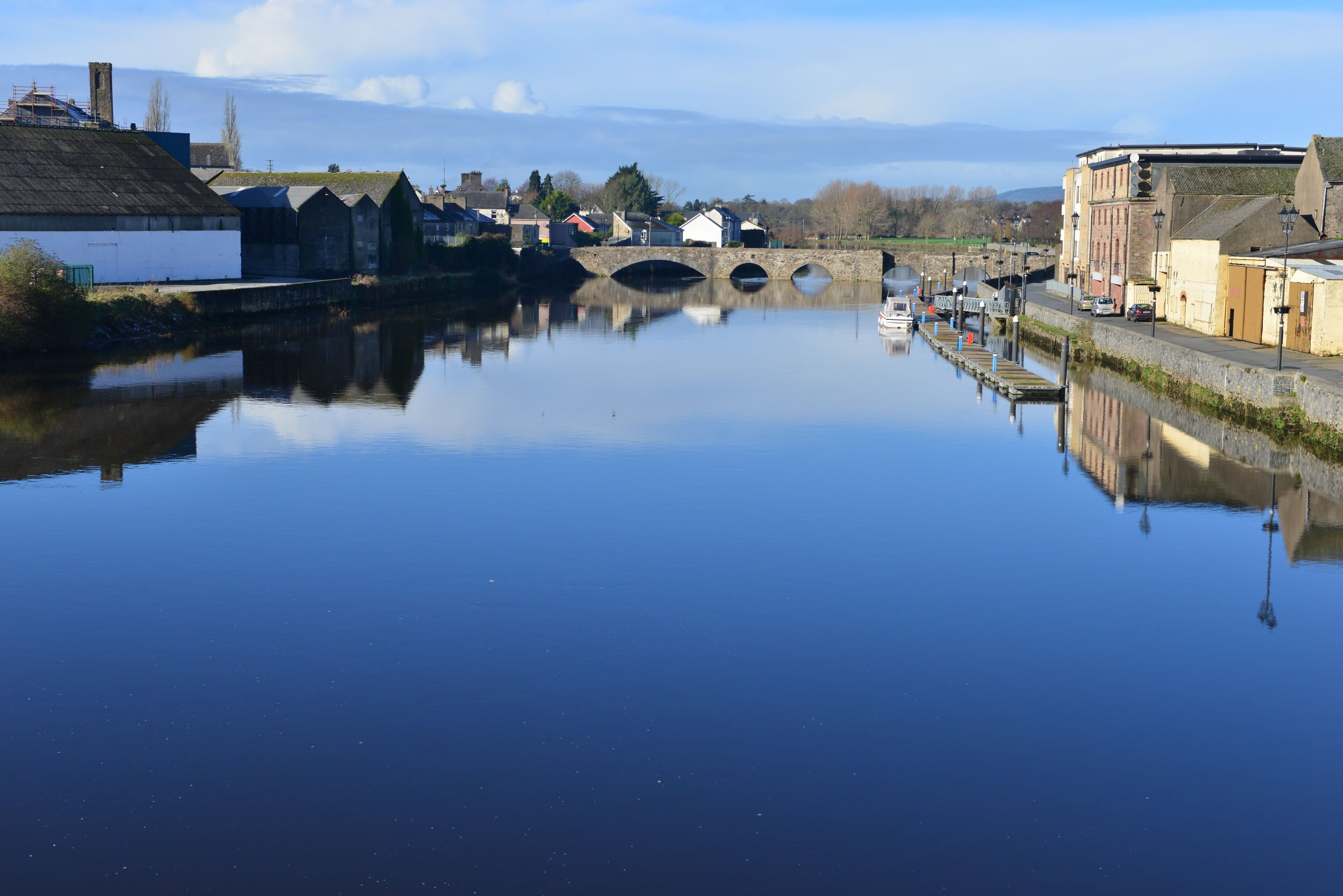 The River Suir at Carrick-on-Suir in County Tipperary, Ireland
