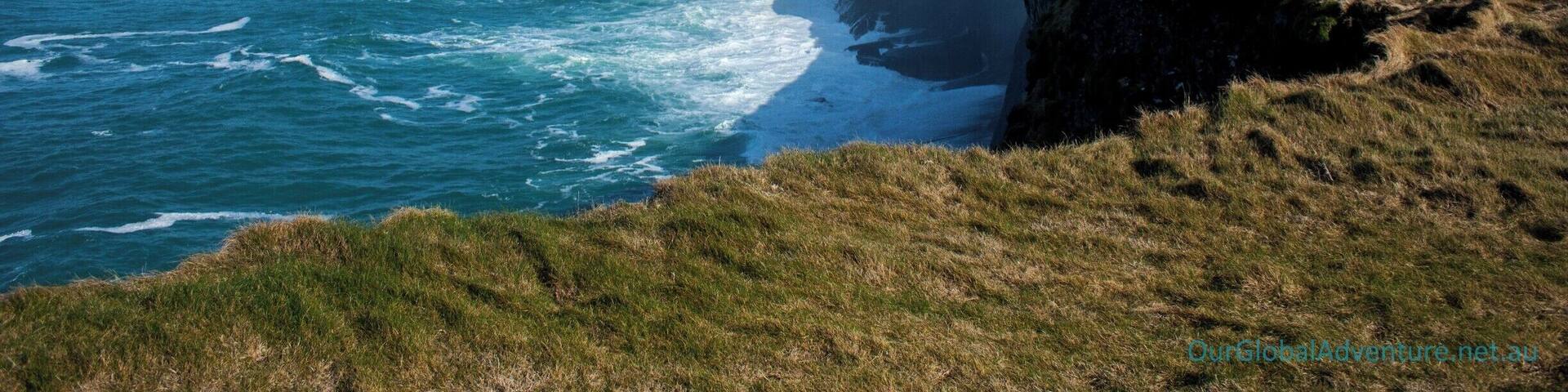 The "other" cliffs of County Clare. Looking North East from Loop Head Lighthouse.