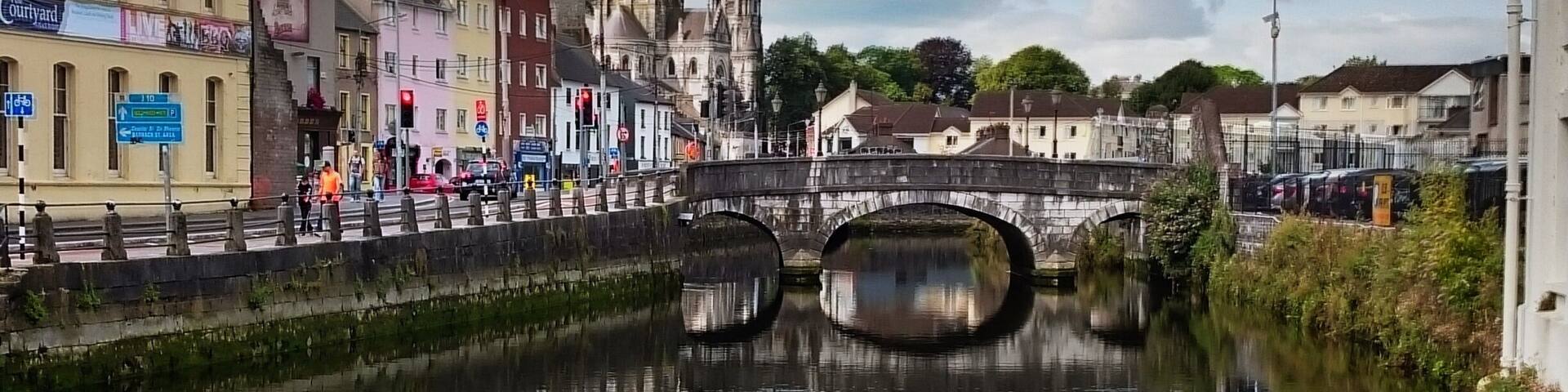 Beautiful river through the centre of Cork