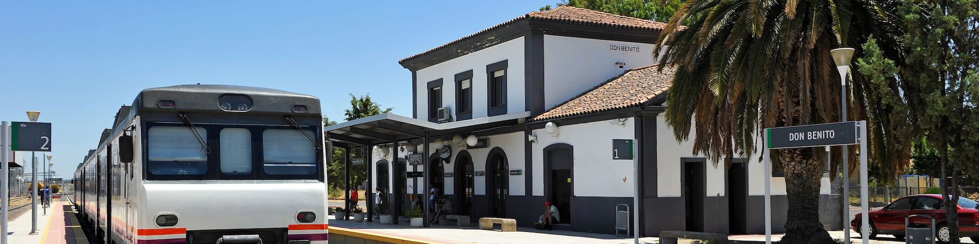 Estacion de ferrocarril, Don Benito