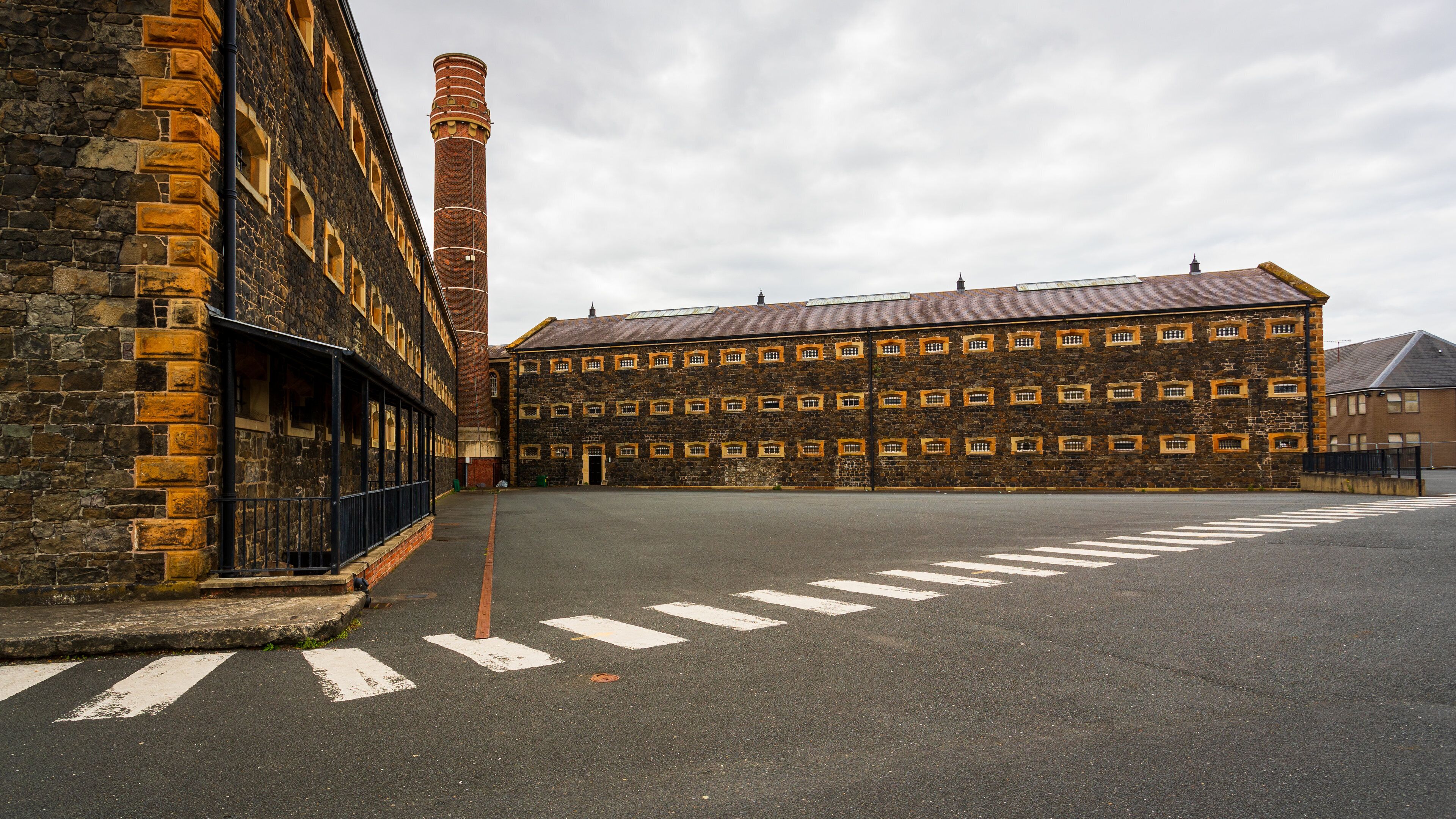Crumlin Road Gaol which includes heritage elements
