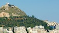 Mount Lycabettus featuring mountains and a city