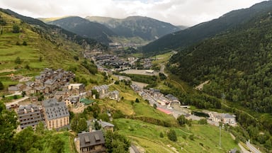 Cityscape of Ransol and El Tarter in Canillo, Andora.