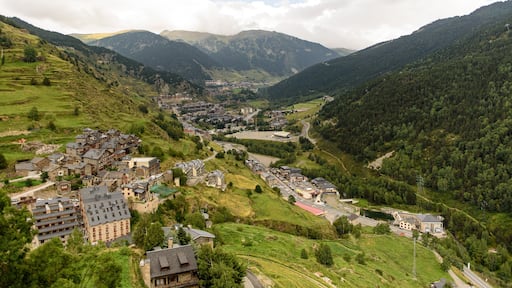 Cityscape of Ransol and El Tarter in Canillo, Andora.