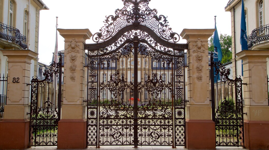 Isenburg Palace featuring heritage elements