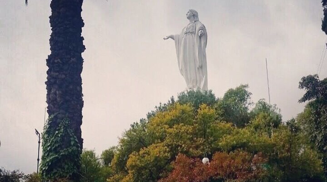 Welcome to Santiago Chile. Subida de la Virgen.