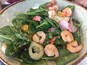 Ensalada con camarones