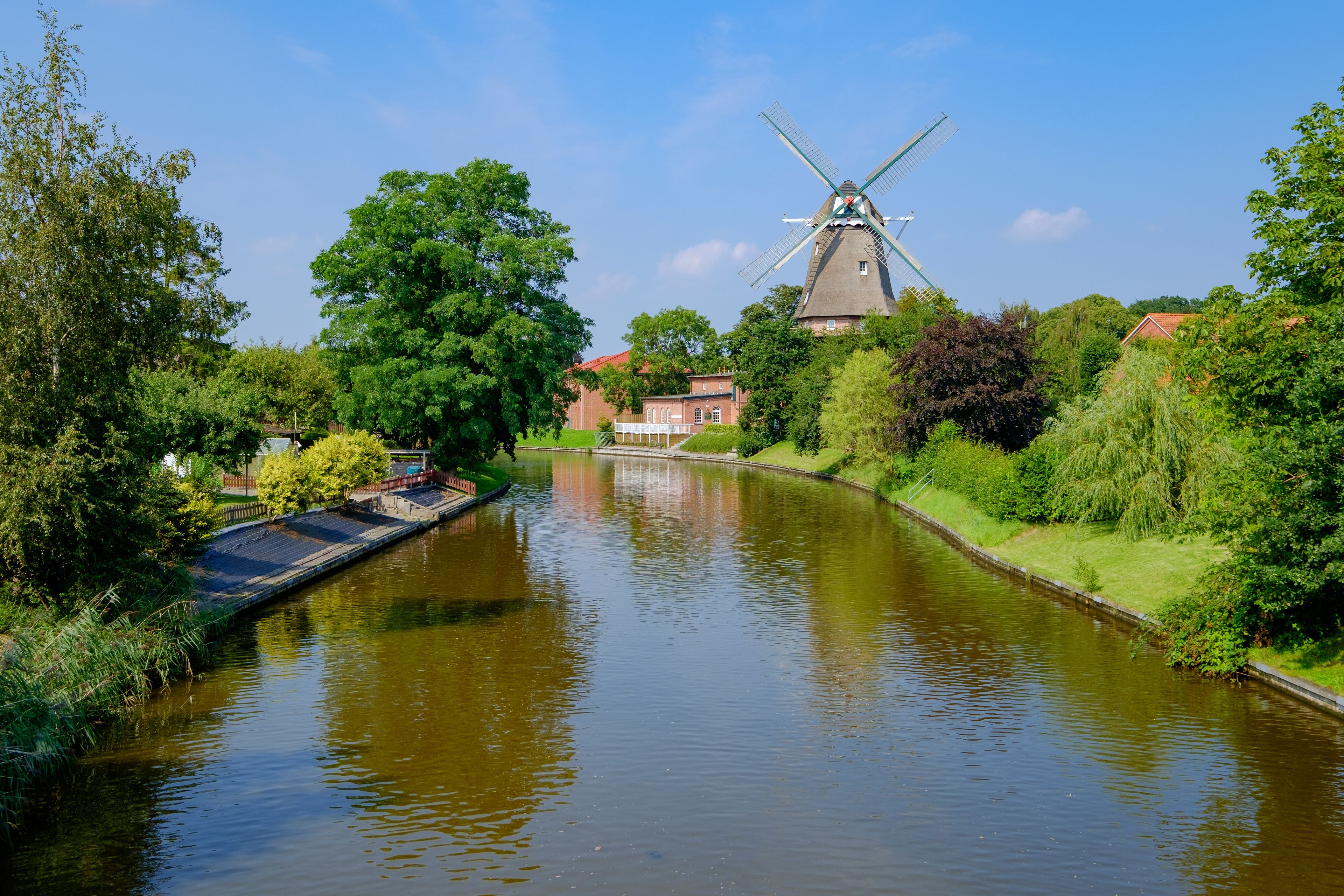 Die Windmühle von Hinte