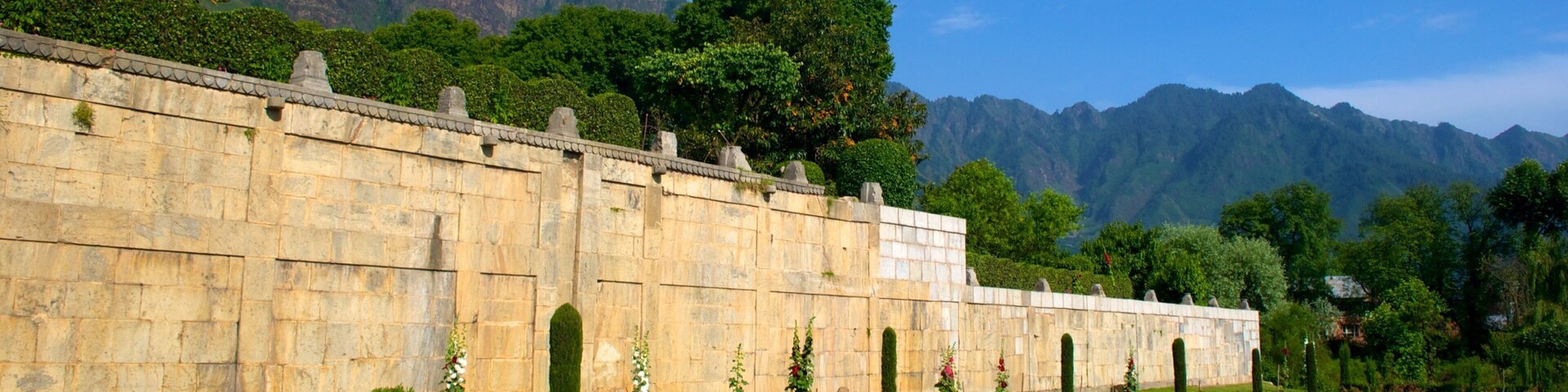 Jardines de Mughal mostrando un jardín