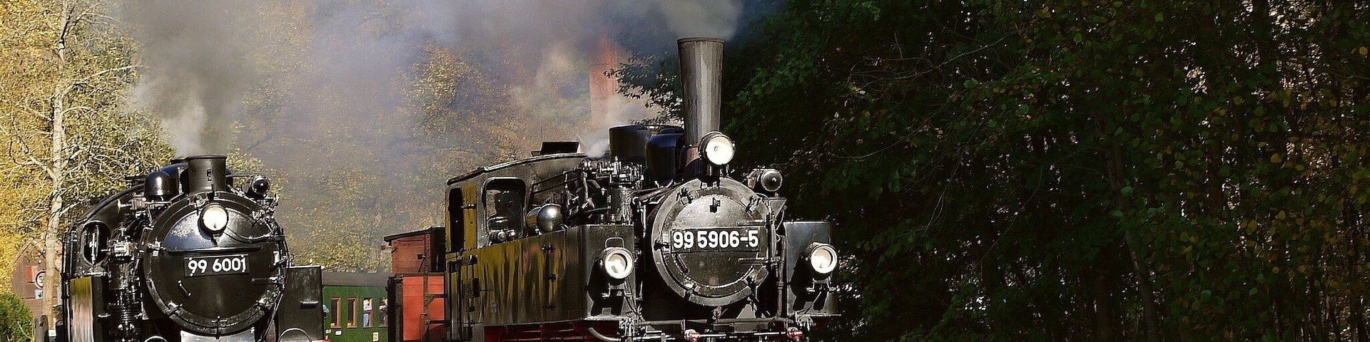 Double departure at Alexisbad ,Oct 2014.