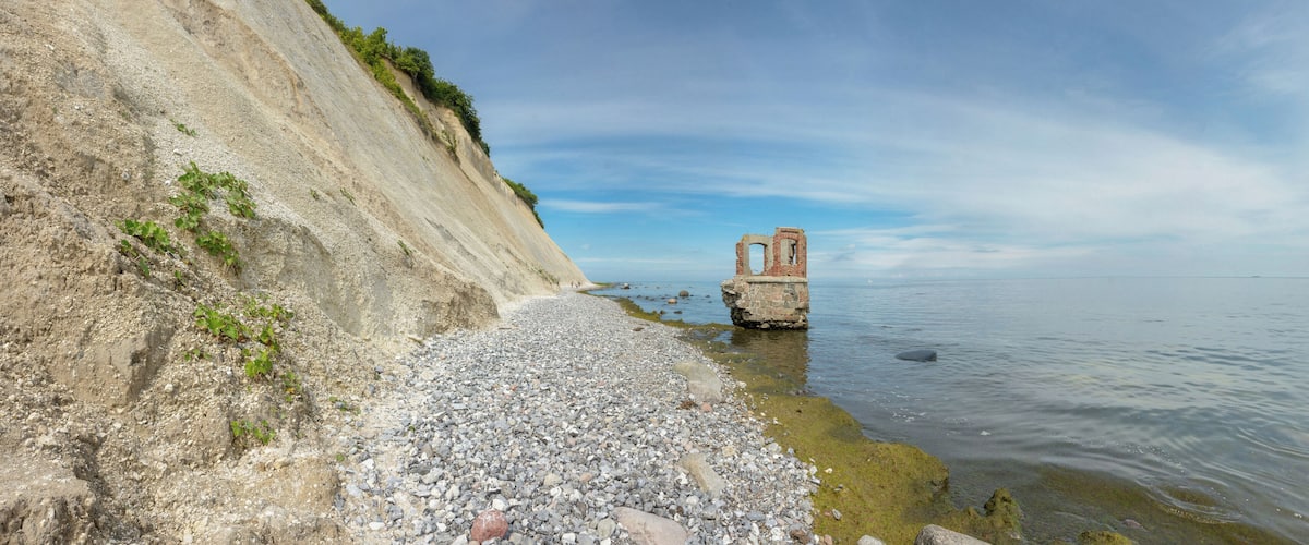 Kap Arkona, Rest des Landungsstegs