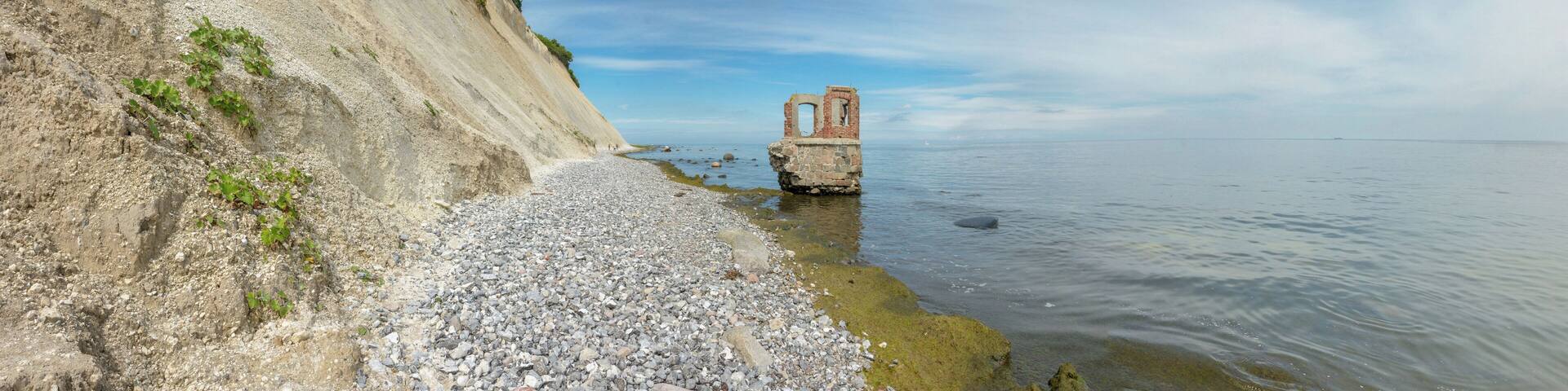 Kap Arkona, Rest des Landungsstegs