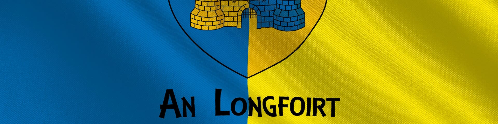 Flag of County Longford in Ireland