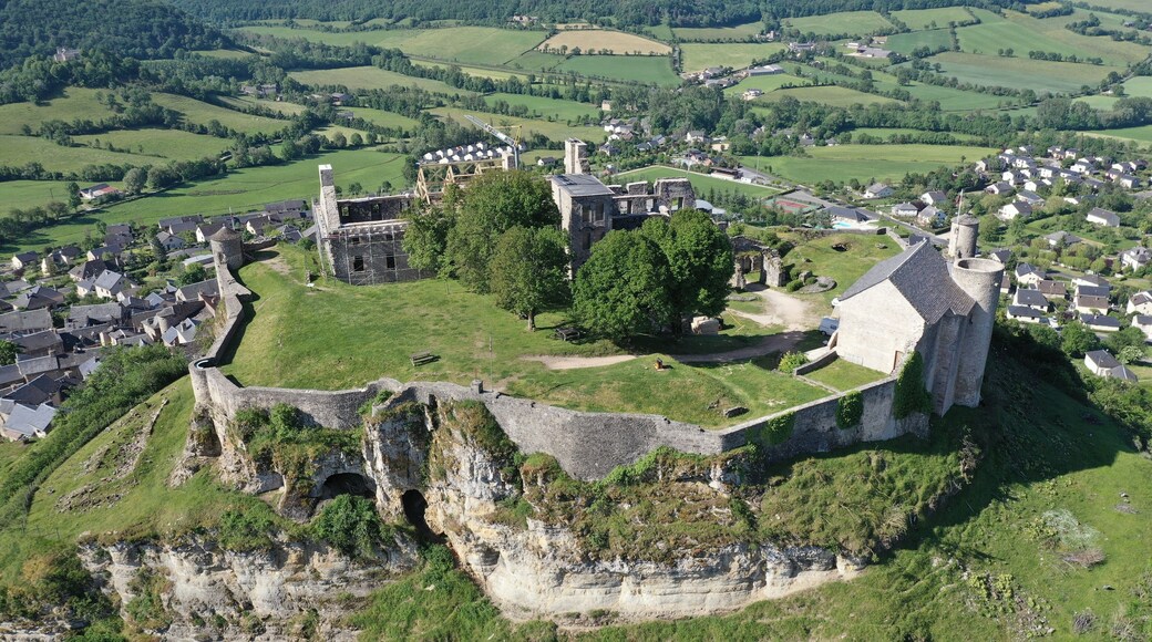Survol de l'Aveyron à Séverac d'Aveyron