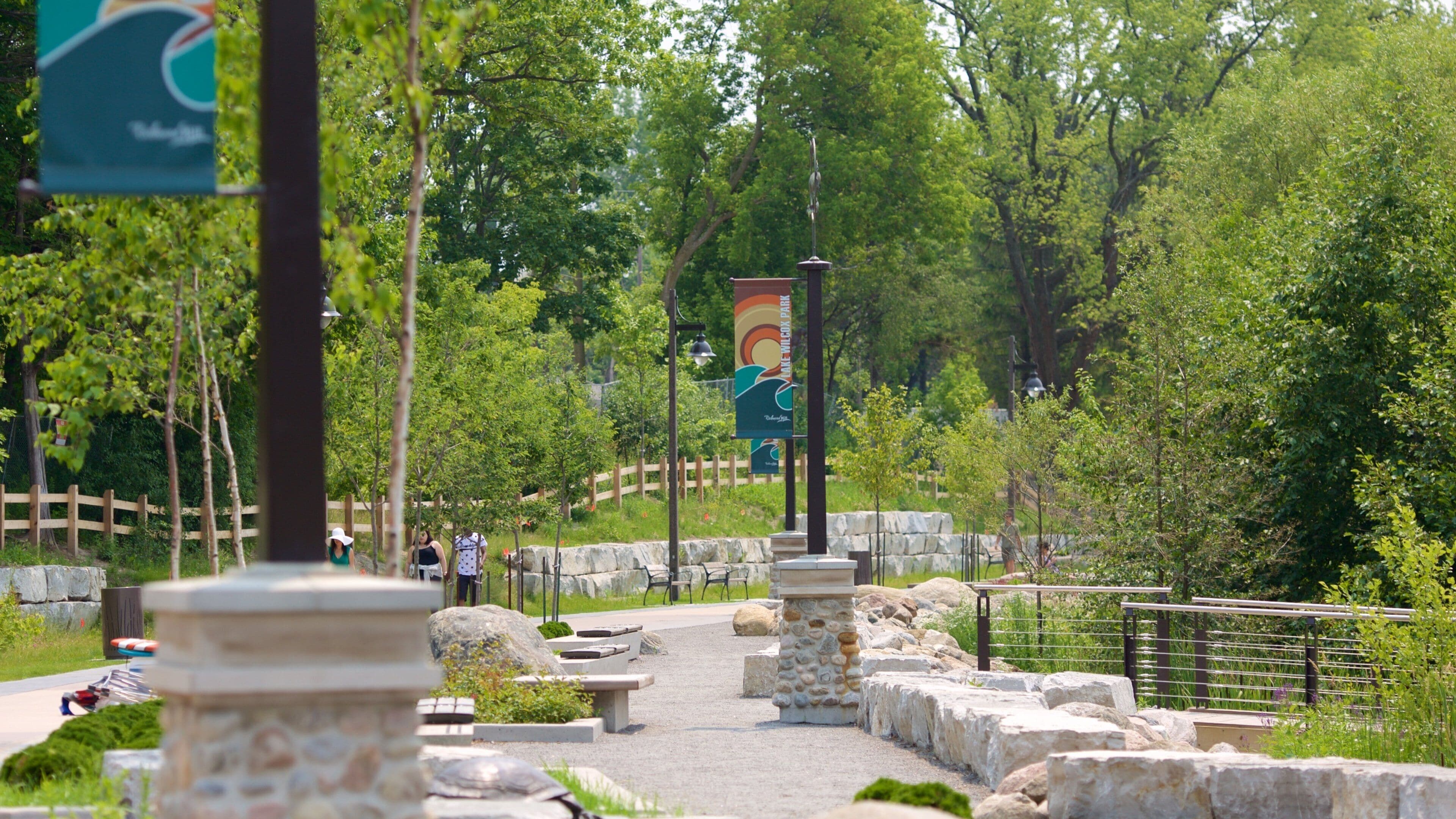 Richmond Hill caratteristiche di parco