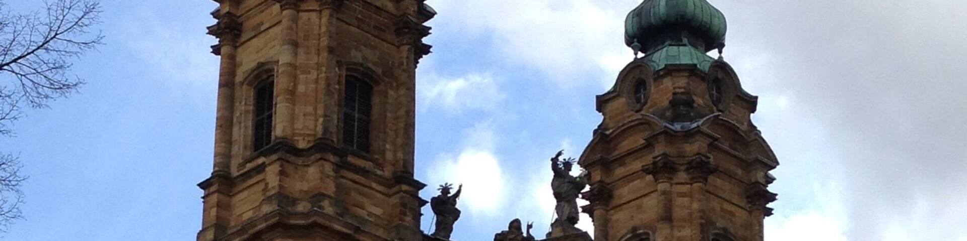 Basilika Vierzehnheiligen von Außen .